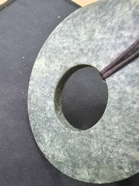 古玩玉器和田玉雕“素紋璧”真品鑒賞圖