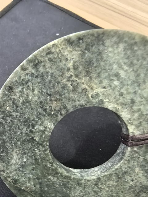 古玩玉器和田玉雕“素紋璧”真品鑒賞圖