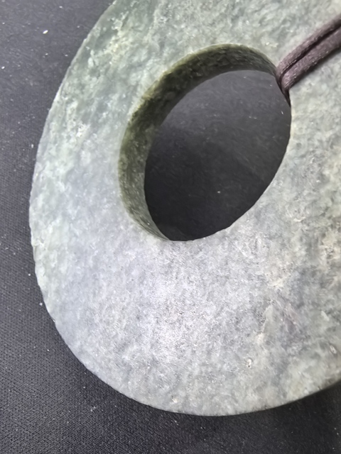 古玩玉器和田玉雕“素紋璧”真品鑒賞圖