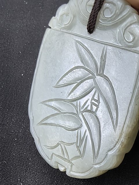 古玩玉器玉牌子真品鑒賞圖