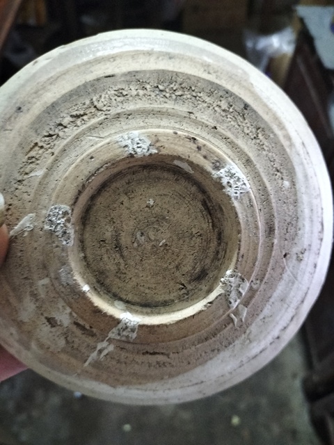 古玩陶瓷磁州窯白地黑花盤真品鑒賞圖