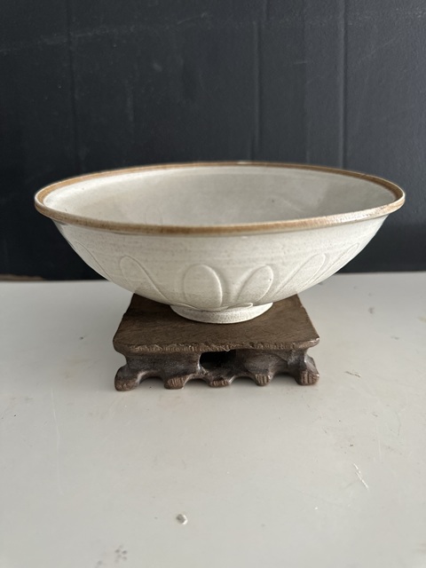 古玩陶瓷影青碗真品鑒賞圖