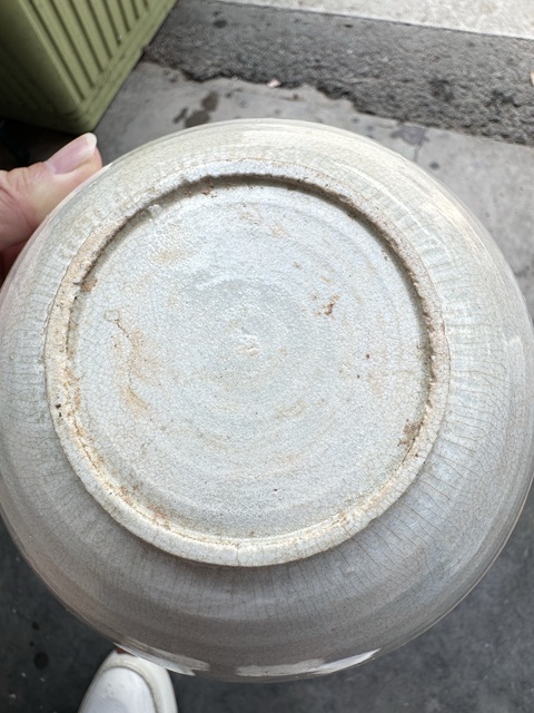 古玩陶瓷宋代。影青海水雙魚碗拍賣,當前價格2800元