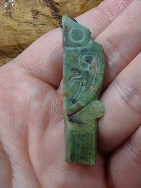 古玩玉器做舊仿古“玉鳥”真品鑒賞圖
