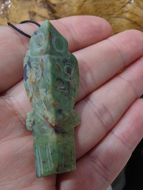 古玩玉器做舊仿古“玉鳥”真品鑒賞圖