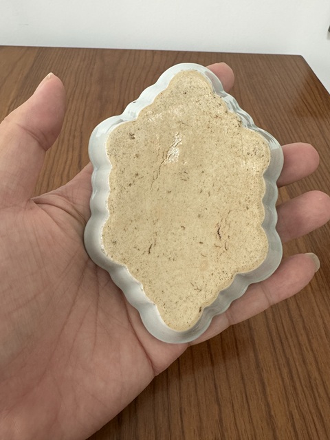 古玩陶瓷青花花卉紋花口盤真品鑒賞圖