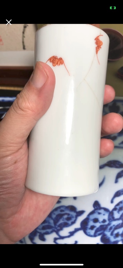 古玩陶瓷仕女紋粉彩鼻煙壺真品鑒賞圖