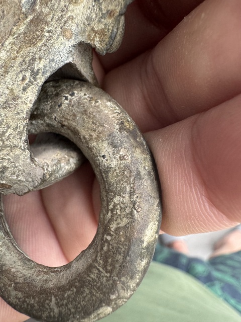 古玩銅器銅鋪首真品鑒賞圖
