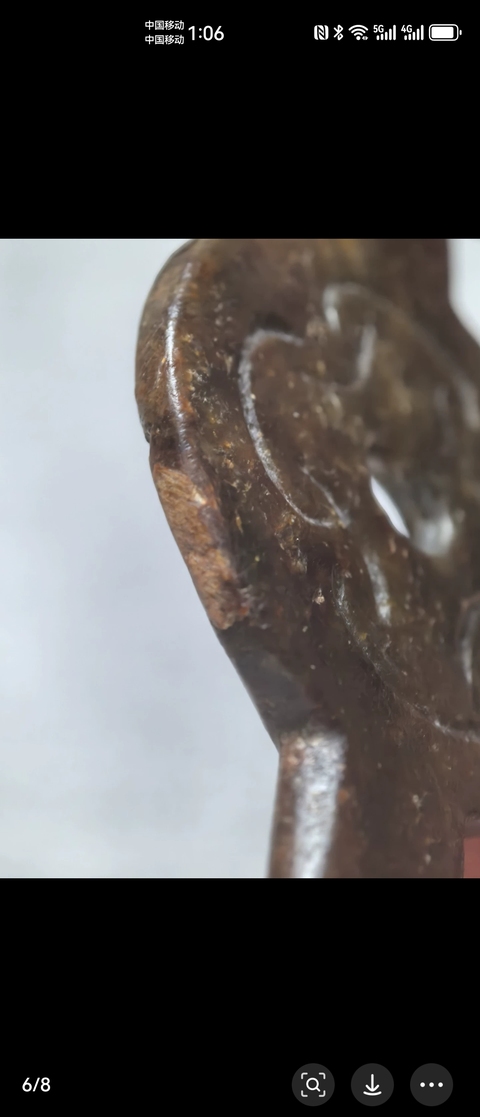 古玩玉器仿古做舊玉璧真品鑒賞圖