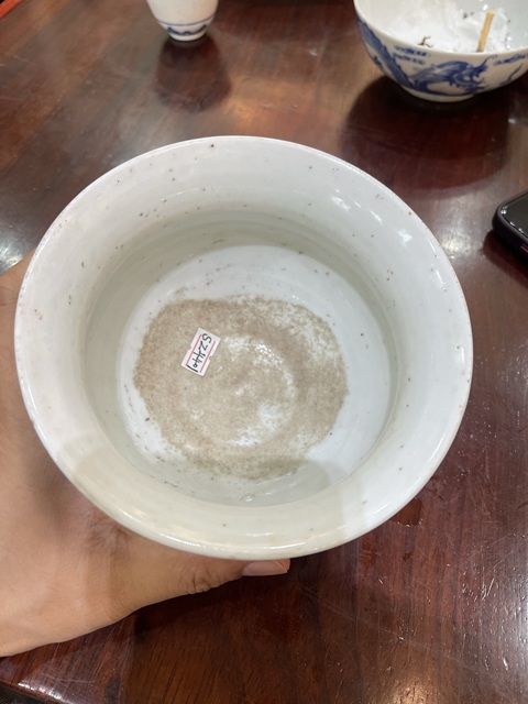 古玩陶瓷圈足缽式香爐真品鑒賞圖