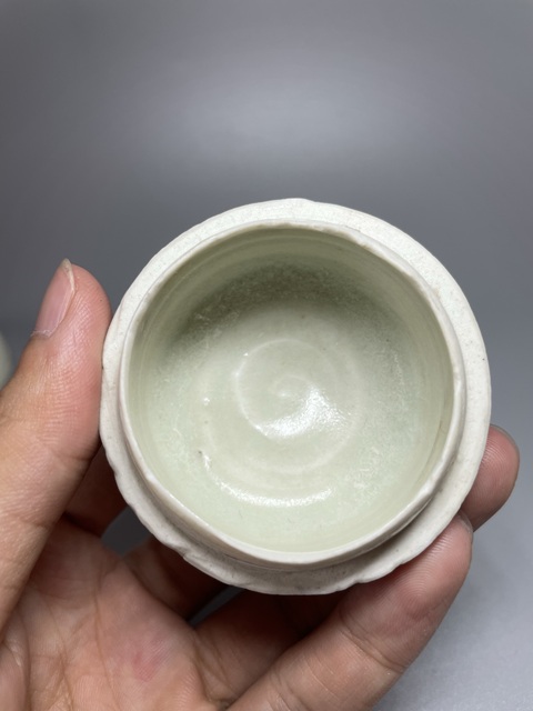 古玩陶瓷宋代石榴粉盒拍賣,當前價格5000元