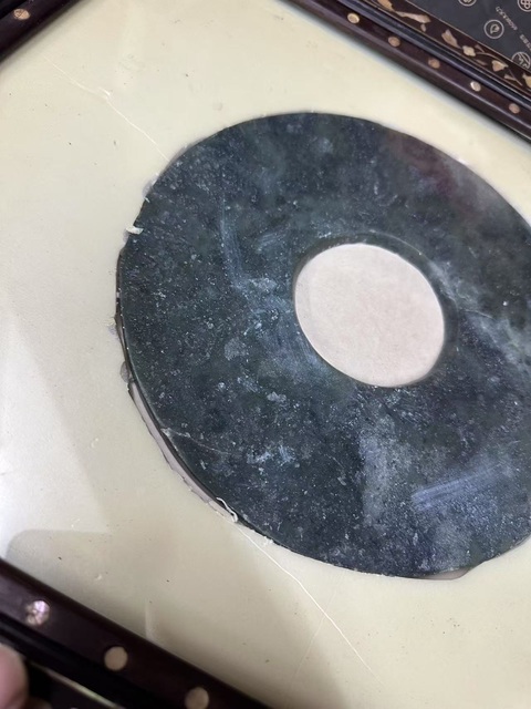 古玩玉器和田玉雕“素紋璧”真品鑒賞圖