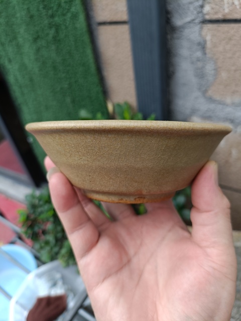 古玩陶瓷南宋精品龍泉青瓷黃釉直壁洗拍賣,當(dāng)前價(jià)格1980元