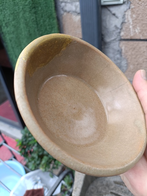 古玩陶瓷南宋精品龍泉青瓷黃釉直壁洗拍賣,當(dāng)前價(jià)格1980元