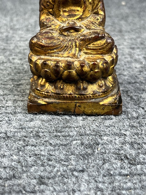古玩雜項木雕造像真品鑒賞圖