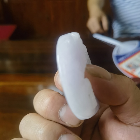 古玩玉器天然翡翠雕“龍紋牌”真品鑒賞圖