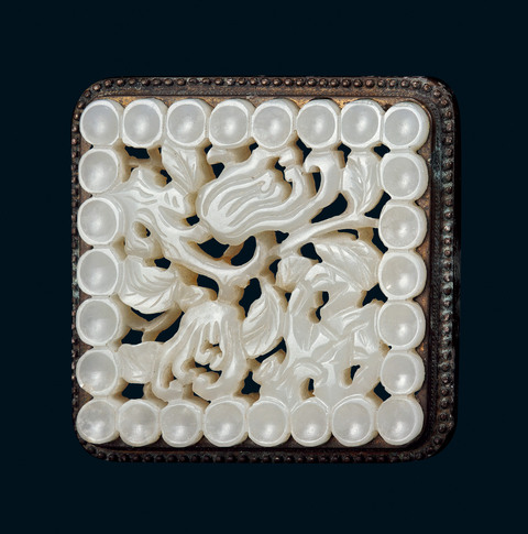 古玩玉器帶板真品鑒賞圖