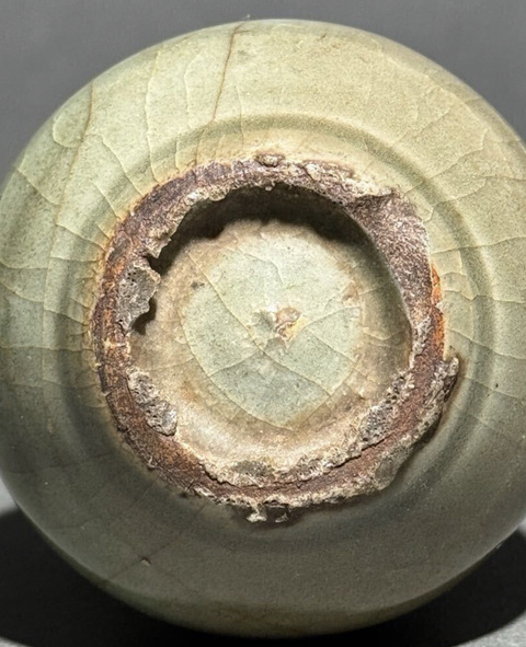 古玩陶瓷龍泉葫蘆瓶真品鑒賞圖
