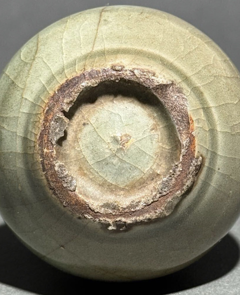 古玩陶瓷龍泉葫蘆瓶真品鑒賞圖
