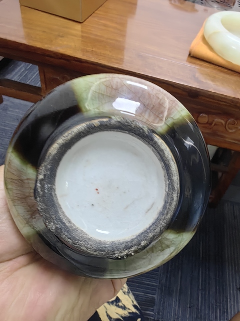 古玩陶瓷窯變瓶真品鑒賞圖