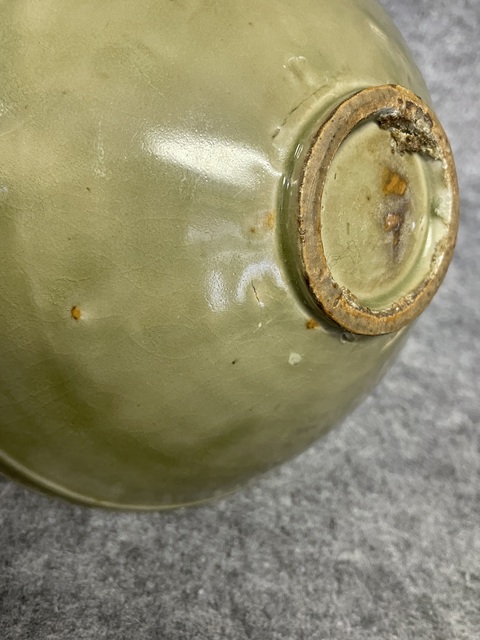 古玩陶瓷耀州窯刻花大碗真品鑒賞圖