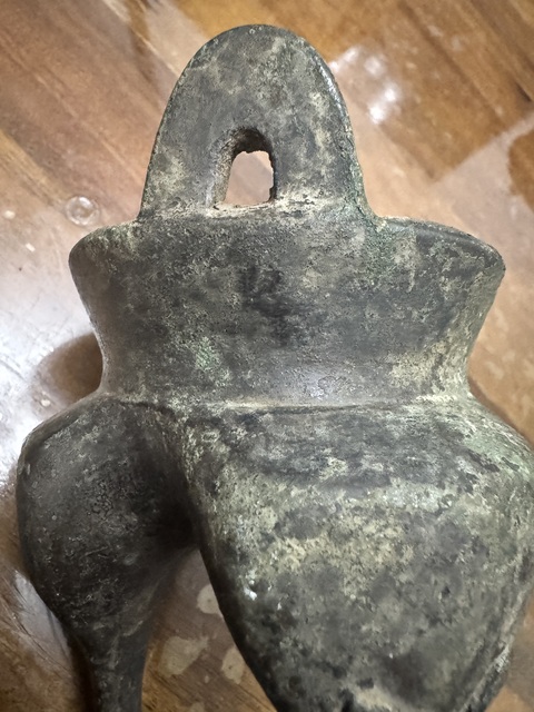 古玩銅器仿古青銅鬲真品鑒賞圖