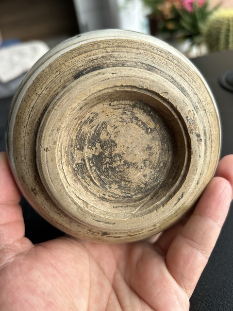 古玩陶瓷元代磁州窯白地黑牡丹唇口罐（精品）拍賣，當前價格3850元