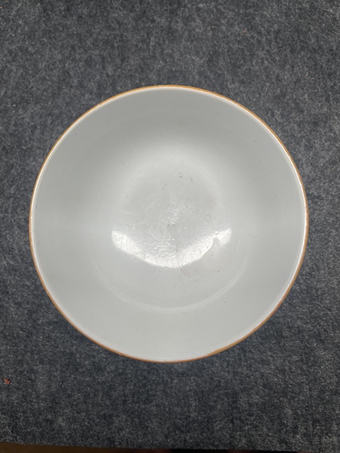 古玩陶瓷花卉紋碗真品鑒賞圖