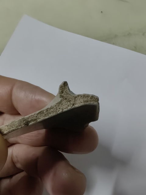 古玩陶瓷青瓷片真品鑒賞圖