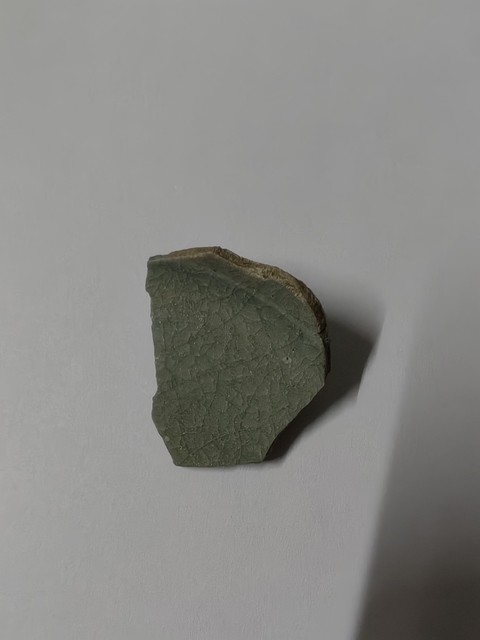 古玩陶瓷青瓷片真品鑒賞圖