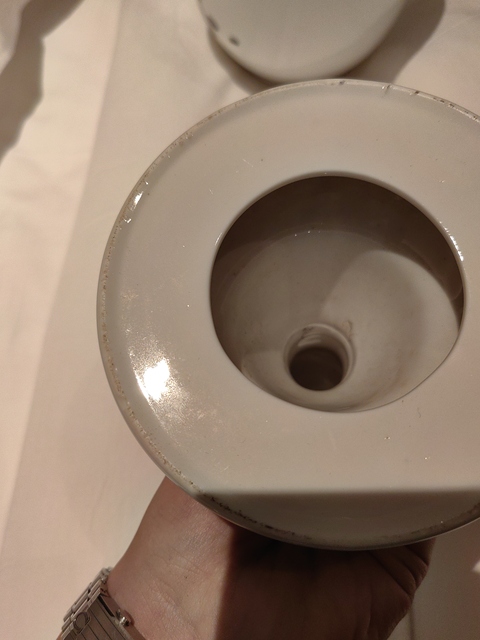 古玩陶瓷窯彩金魚宮燈真品鑒賞圖