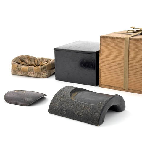 古玩雜項仿漢磚硯真品鑒賞圖