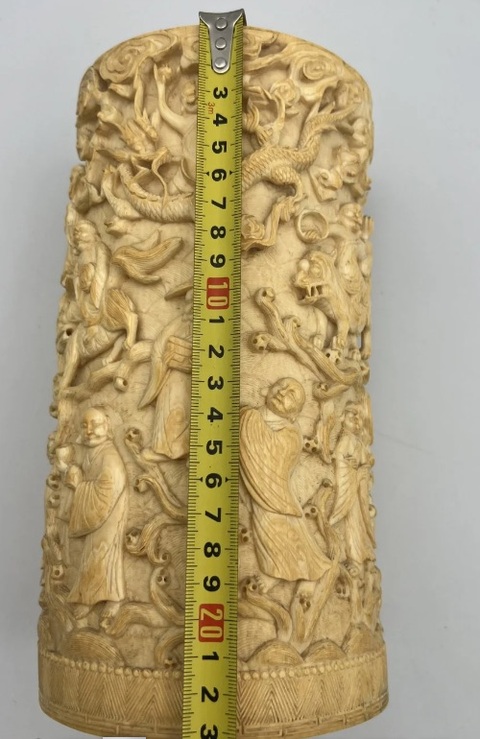 古玩雜項筆筒真品鑒賞圖