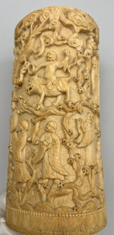 古玩雜項筆筒真品鑒賞圖