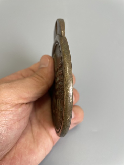 古玩銅器此件清代 尚瑞院御馬牌 五馬牌真品鑒賞圖