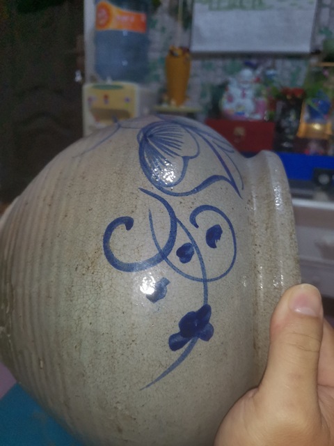 古玩陶瓷青花罐真品鑒賞圖