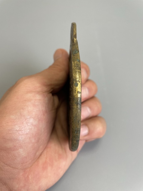 古玩銅器清代 尚瑞院御馬牌 五馬牌真品鑒賞圖