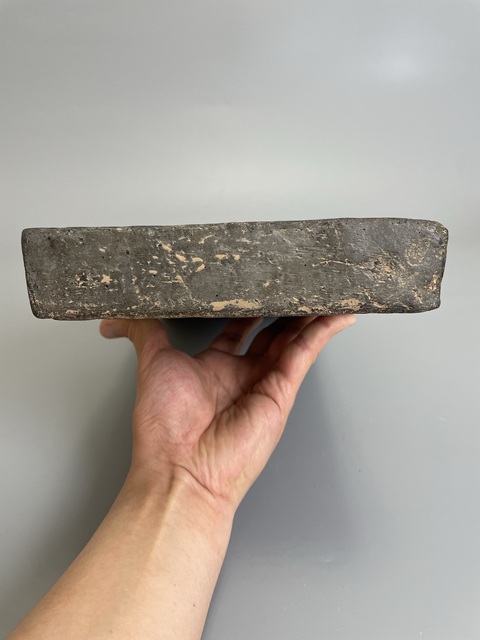 古玩陶瓷秦漢 青龍磚雕茶臺真品鑒賞圖