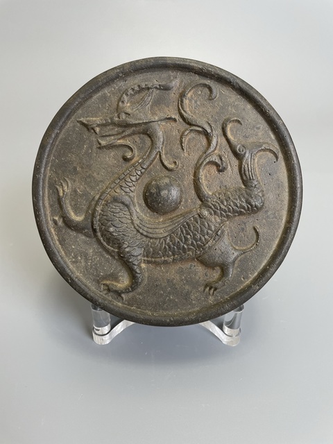 古玩陶瓷秦漢 青龍磚雕真品鑒賞圖