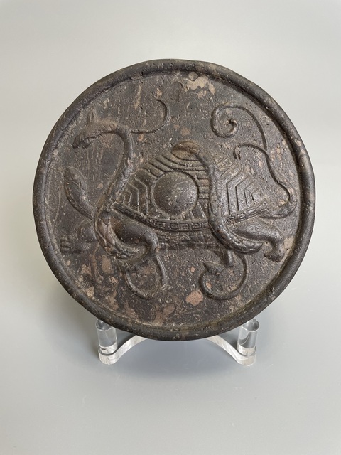 古玩陶瓷秦漢 玄武磚雕真品鑒賞圖