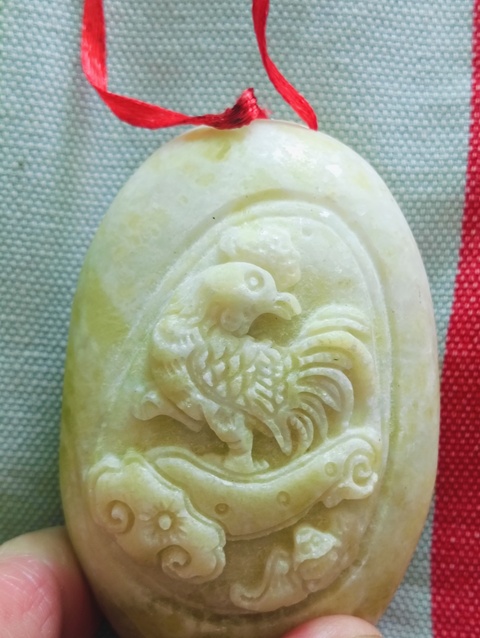 古玩玉器藍田玉雕“福如意”把件真品鑒賞圖