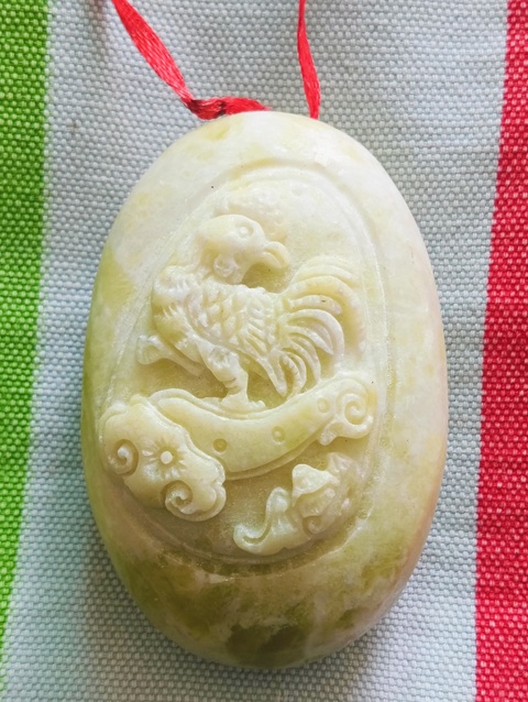 古玩玉器藍田玉雕“福如意”把件真品鑒賞圖