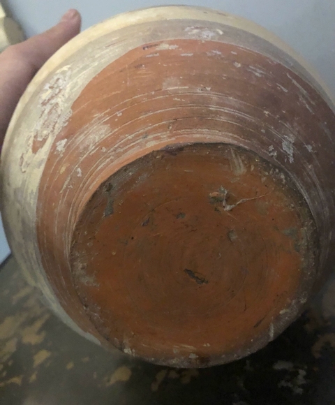 古玩陶瓷褐彩四系罐真品鑒賞圖