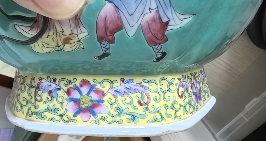 古玩陶瓷十二花神粉彩碗真品鑒賞圖