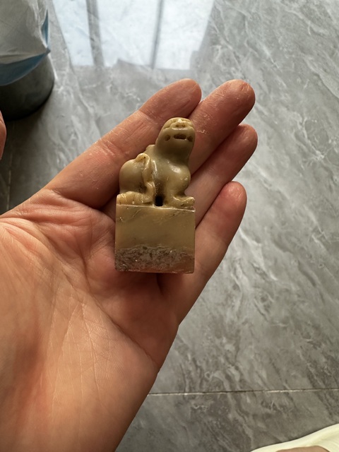 古玩陶瓷李國(guó)亮壽山石印章真品鑒賞圖
