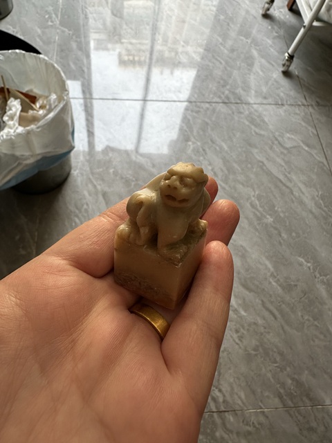 古玩陶瓷李國(guó)亮壽山石印章真品鑒賞圖