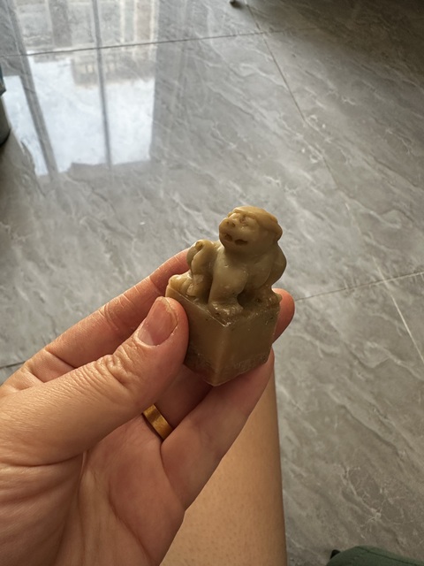古玩陶瓷李國(guó)亮壽山石印章真品鑒賞圖