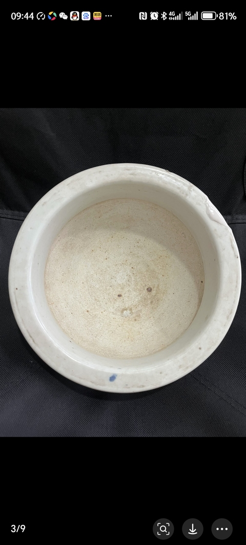 古玩陶瓷拐子龍紋青花香爐真品鑒賞圖