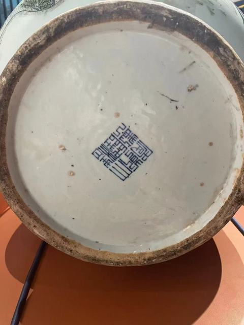 古玩陶瓷粉彩百鹿尊真品鑒賞圖