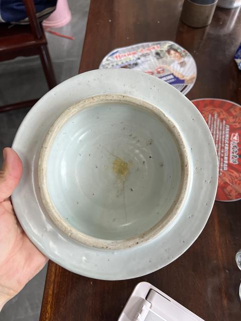 古玩陶瓷明中·青花纏枝花卉紋蓋罐  真品鑒賞圖
